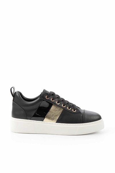 Bambi Women's Black Sneakers K01791070509
