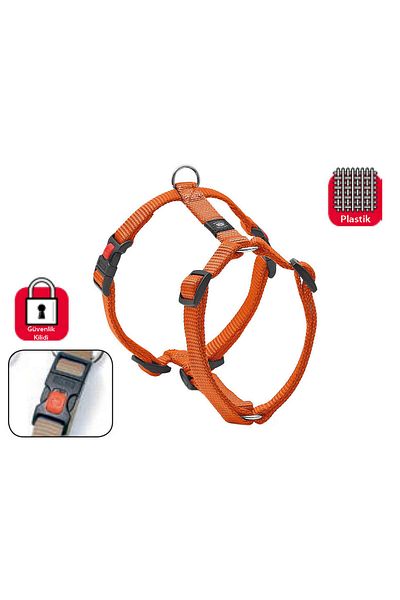 Karlie Karlıe Lockable Chest Collar m 45-70 cm Orange Glstd