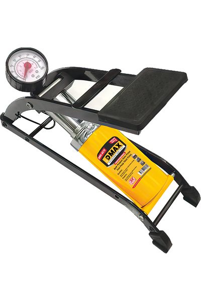 Worldtec Thick Plunger Gauge Foot Pump Bicycle Motor Caster Inflatable Pool Hand & Air Pump