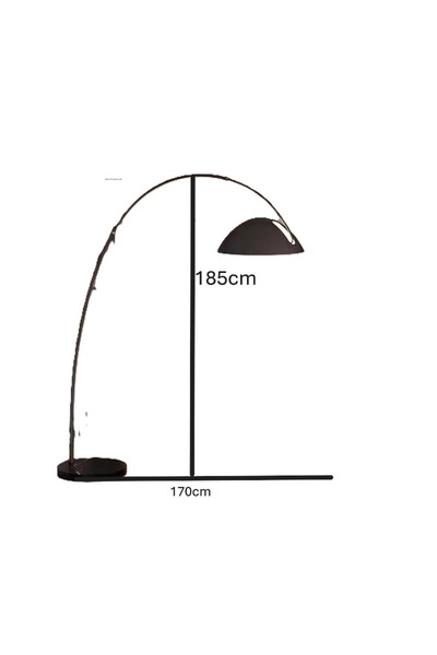 Genel Markalar 8022 Deve boynu lambader krem renk