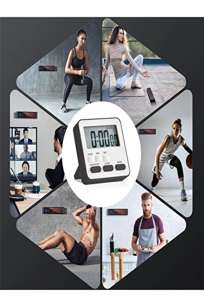 gaman Öğrenci Sınav Kronometresi, Sporcu Saati, 24 Saat Dijital Zamanlayıcı, ...