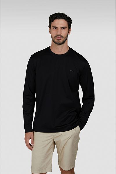 PAUL&SHARK Men's International Fit Champions Shape Black T-Shirt 25411016 -011