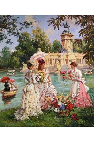 OZN AKSESUAR Hı Stone 5d Elmas Boncuk Taş Işleme Mozaik Goblen Kit 50x40cm GC89260