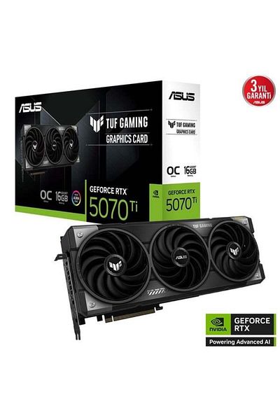 ASUS 16Gb Tuf Gaming Rtx5070Ti-O16G Gddr7 256Bit HDMI Dp Pcie 5.0