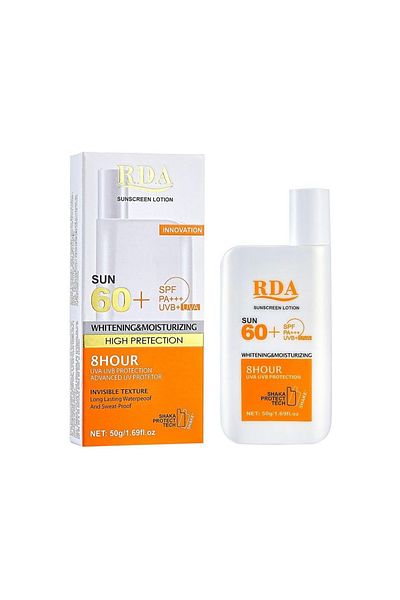 RDA RDA Sunscreen SPF 60 Whitening Moisturizing Protecting Skin 50g