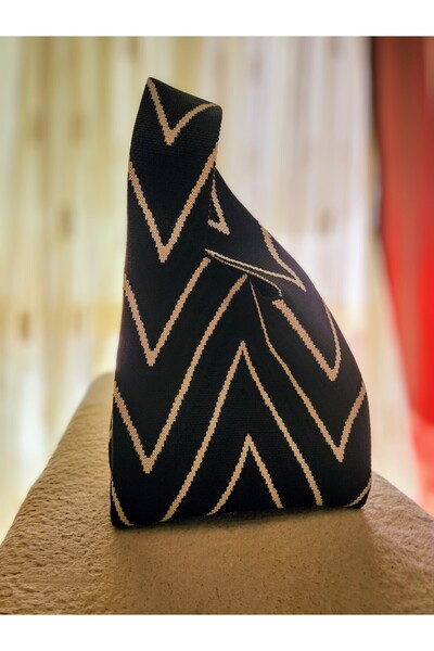 ARONA Women's Hand Bag Knitted Mini Hand