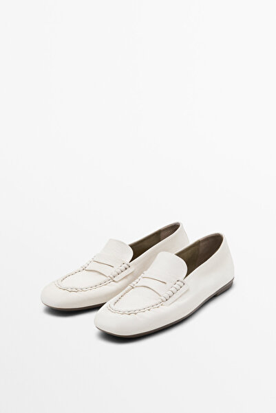 Massimo Dutti Yumuşak bantlı makosen