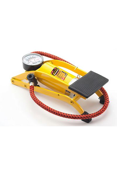 Worldtec Fine Plunger Gauge Foot Pump Bicycle Motor Caster Inflatable Pool Hand & Air Pump