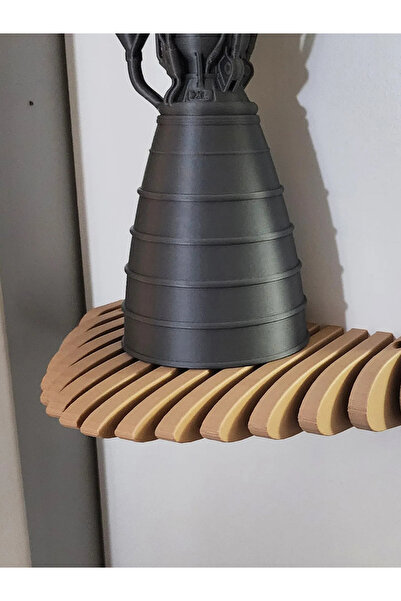 GRAT3D Konturlu Yüzen Raflar Zarif ve Şık