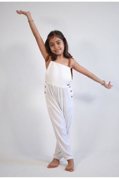 I.ZOYA Kids Salopette Overalls - Soft Cotton Design for Comfort and Style