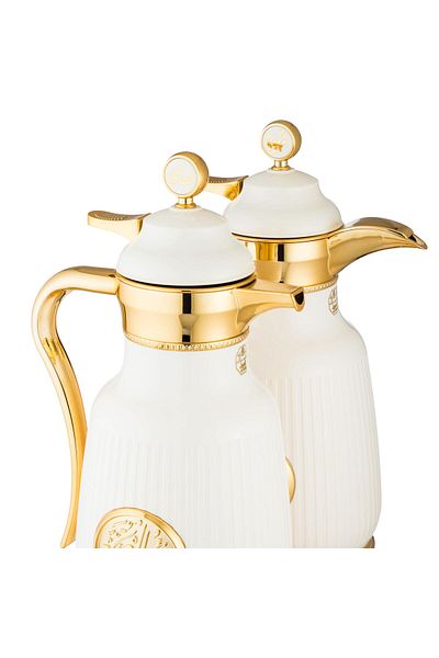 ALSAIF Asala Thermos Set 2 Pieces Pearl Gold