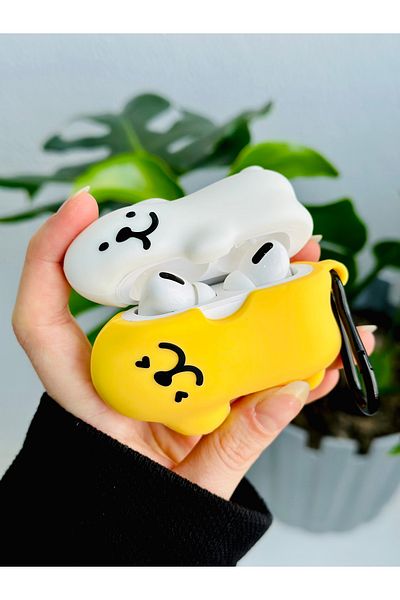Go Aksesuar Thick Silicone Protective Case with AirPods Pro - Pro2 Compatible Design