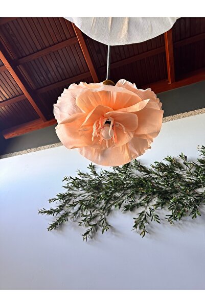 Monart Bohem Çiçek Avize - Somon