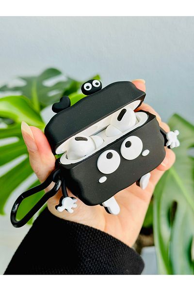 Go Aksesuar Thick Silicone Protective Case with AirPods Pro - Pro2 Compatible Design