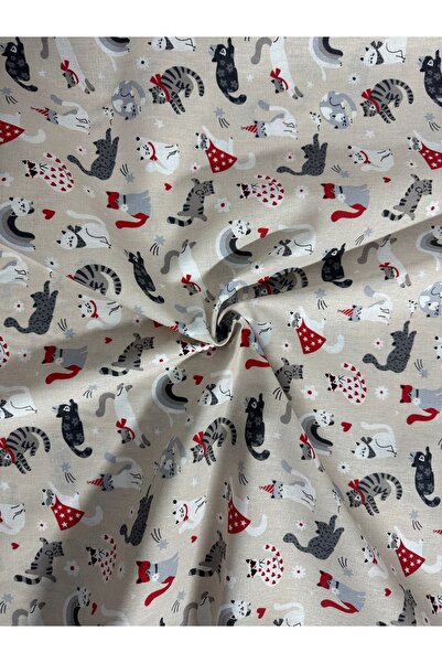 Niks Home Ύφασμα Ποπλίνας 100% Βαμβακερό Μοτίβο - Πλάτος: 160cm