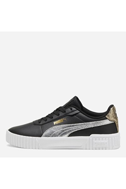 Puma Kadın Siyah-gümüş Carina 2.0 Metallic Shine Sneaker Ayakkabı Vo39509602