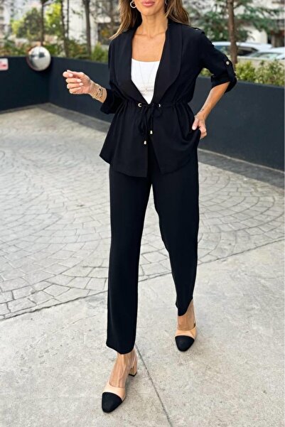 Suziş SET PANTALONI JACHETA GULER SAL DE DAMA