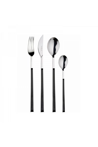 Pintinox Premium cutlery set, 24 pieces, Sushi Ebony
