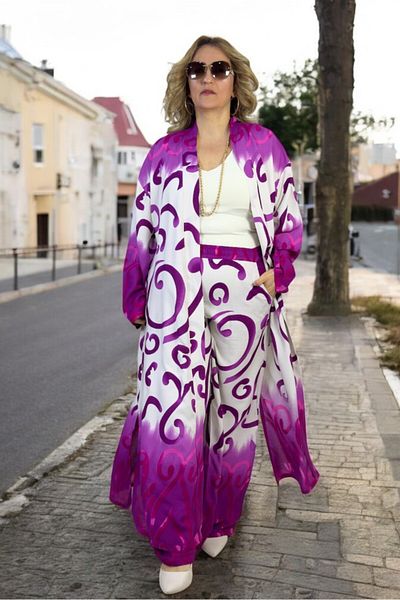 yagmurberen Costum dublu KIMONO Buzunar de mărime mare - JACĂTĂ KIMONO DE IN FLAM