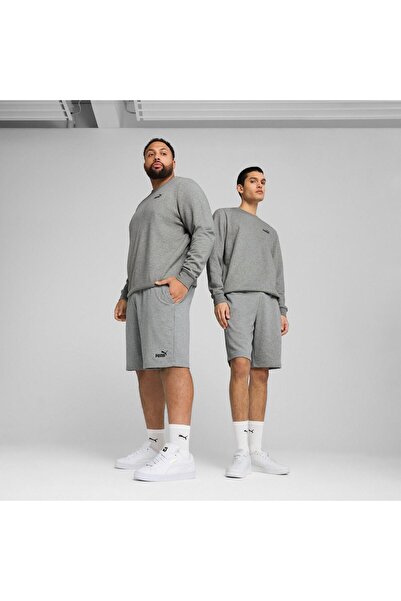 Puma Šortky Puma Ess No. 1 Logo Short 10, Šedé, Unisex