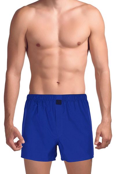 TheDon Το Don Poplin Ανδρικό Boxer Saks Blue