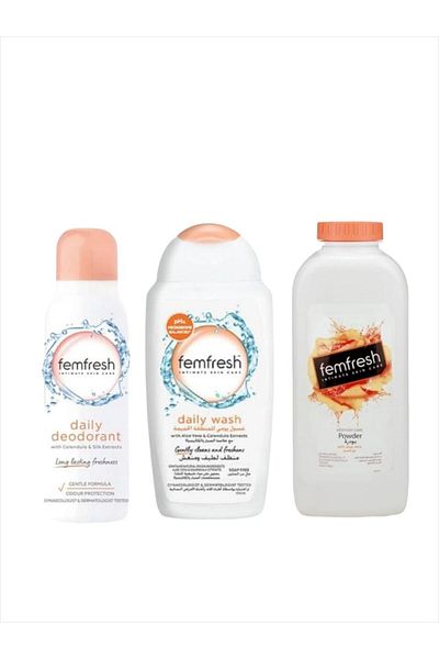 Femfresh Women's Intimate Care Kit 3 Pieces