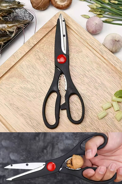 AKDAG HOME Kitchen Scissors Fish Chicken Vegetable Chopping Scissors