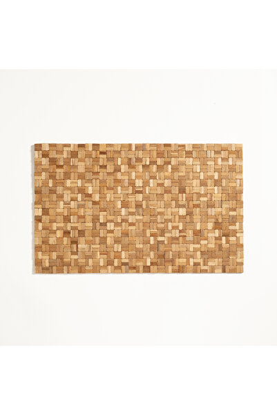 Zsa Zsa Zsu Toba Ahşap Ahşap Paspas 50x80 Cm Natural