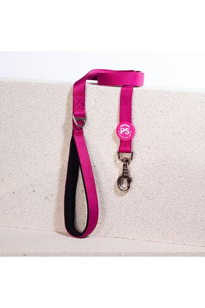 Pawstar Fuchsia Leash Cat Dog Leash & Travel Strap Dog Extension Leash