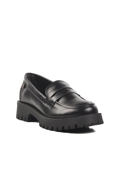 Pierre Cardin PC-54320 Z Μαύρα γυναικεία παπούτσια από συνθετικό δέρμα