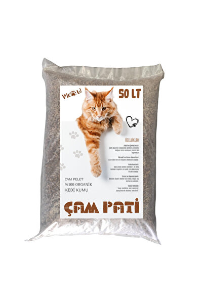 Fame Çam Pati Kedi Kumu Pelet 50 Lt 6 Mm %100 Çam Organik
