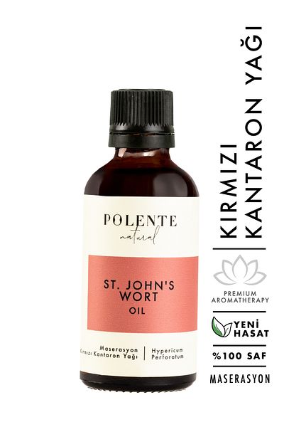 Polente Natural St. John's Wort Oil - Olive Maceration (50 ml)