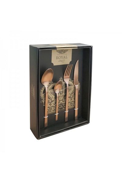 Pintinox Cutlery set, 24 pieces, Pintinox Duke Bronze