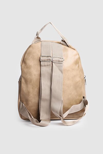 La La'Graccio Paris Γυναικείο σακίδιο πλάτης από συνθετικό δέρμα Nales La'Graccio Paris Dark Mink