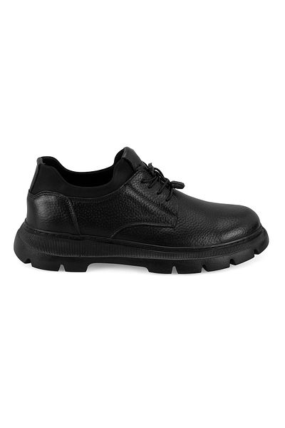 Desa Ανδρικά δερμάτινα casual παπούτσια Rickey Black