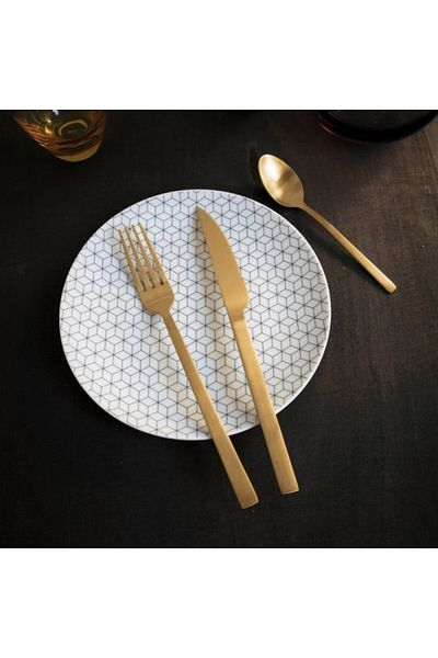 Pintinox Cutlery set, 24 pieces, Pintinox Duke Gold