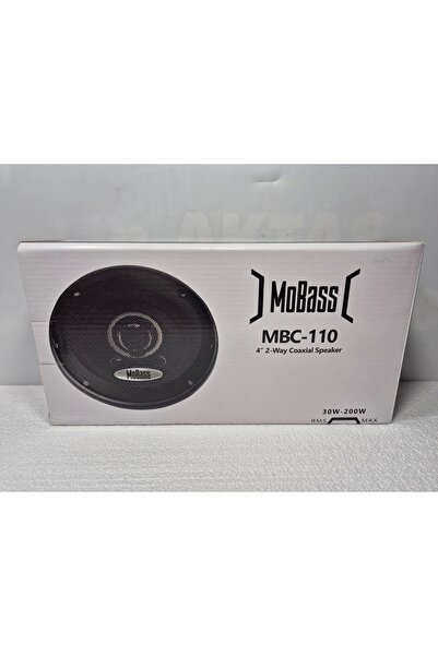 MOBASS 10cm Hoparlör – MBC-110 - 200W Kapaklı , Tweeterli Torpido ve Kapı Hoparlörü 10cm