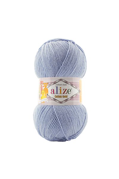 Alize Cotton Gold - 481 Baby Blue Knitting Yarn (5 Pieces)