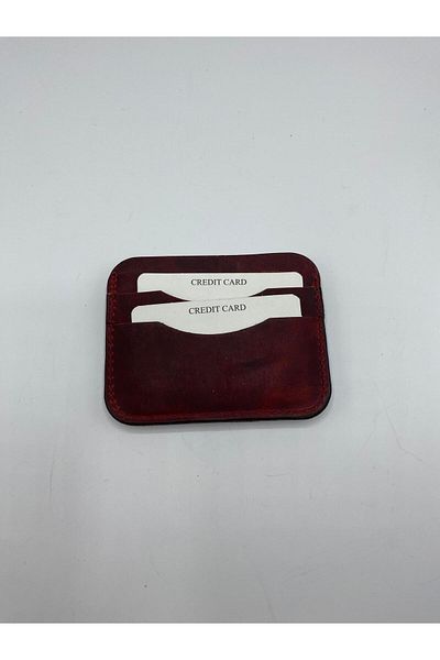 Atölyezümra Genuine Leather Card Holder Wallet