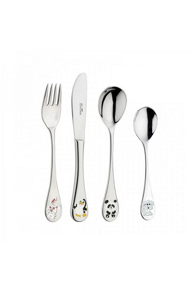 Pintinox Premium children's cutlery set, 4 pieces, Arca di Noe