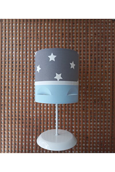 ONAY M غطاء من القماش ذو النجمة الرمادية الزرقاء لغرفة الأطفال وغرفة الأطفال ...