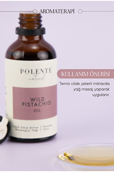 Polente Natural Bıttım (Menengiç) Yağı - Soğuk Sıkım (50 ml)