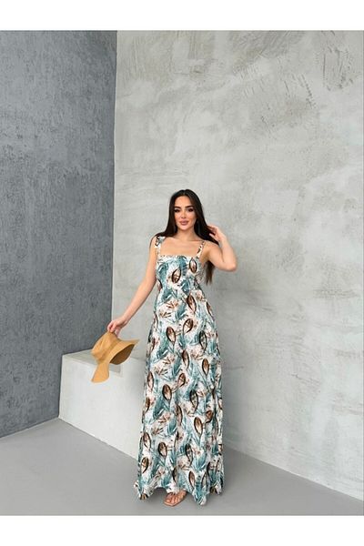 gmbutikk ROCHIE DE DĂSĂRĂ CU MODEL DE FRUNZE DE FEMEI