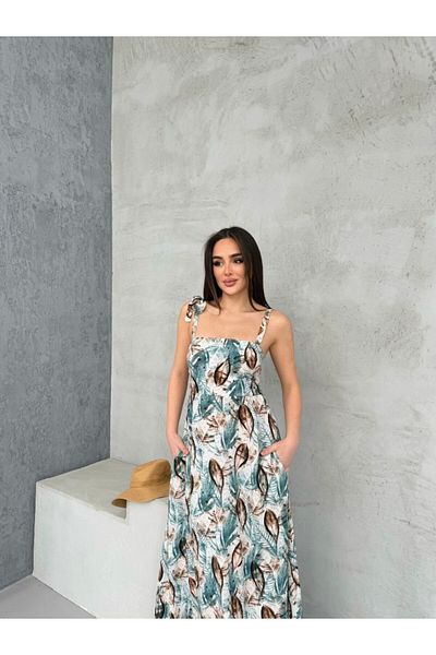 gmbutikk ROCHIE DE DĂSĂRĂ CU MODEL DE FRUNZE DE FEMEI