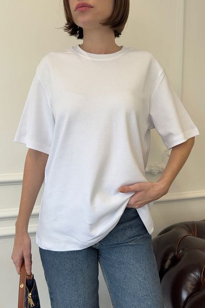 MAGARDE Κοντομάνικο Γνήσιο Basic Tshirt - ΛΕΥΚΟ