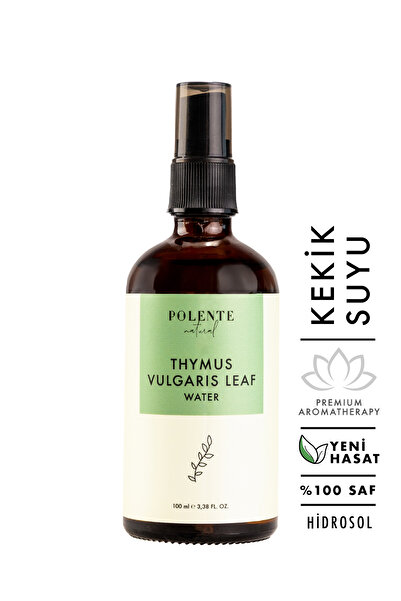 Polente Natural Kekik Suyu - %100 Saf Hidrosol (100 ml)