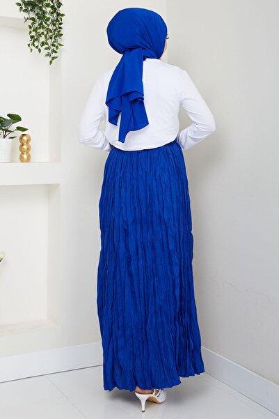 hafsamina Κρασάκι Φούστα Saks Χρώμα HM2706