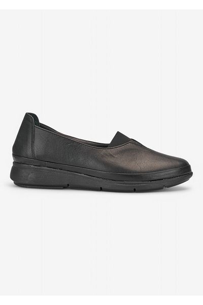 SHOUGO Potrivit pentru picioarele pline ortopedice festonate din piele naturală Toc Spur Mother Shoes