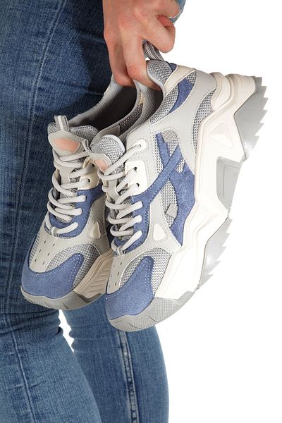Modabuymus Muca Bebe Blue Gray Sneaker Casual Sneakers