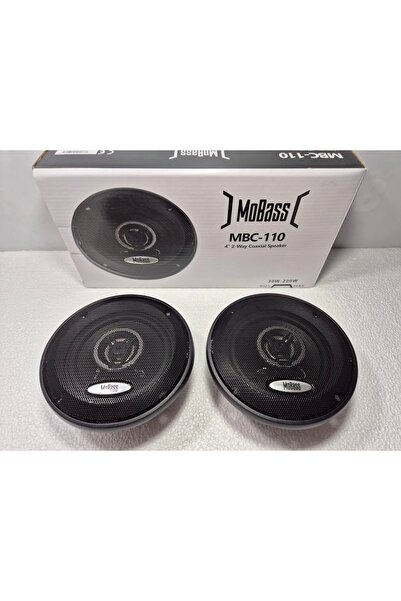 MOBASS 10cm Hoparlör – MBC-110 - 200W Kapaklı , Tweeterli Torpido ve Kapı Hoparlörü 10cm